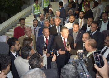 المرشح الرئاسى حازم عمر فى المنيا: نتنافس على حب مصر .. والهيئة الوطنية بذلت جهدًا كبيرًا فى الانتخابات 18 - جريدة المساء