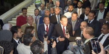 المرشح الرئاسى حازم عمر فى المنيا: نتنافس على حب مصر .. والهيئة الوطنية بذلت جهدًا كبيرًا فى الانتخابات 2 - جريدة المساء المرشح الرئاسى حازم عمر فى المنيا: نتنافس على حب مصر .. والهيئة الوطنية بذلت جهدًا كبيرًا فى الانتخابات 1 - جريدة المساء