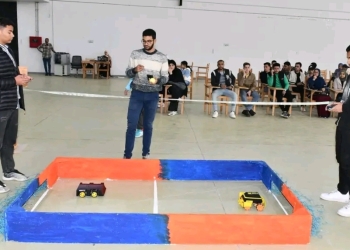 40 فريقا في مسابقة كرة القدم للروبوتات للمدارس والجامعات المصرية بجامعة القناة 19 - جريدة المساء