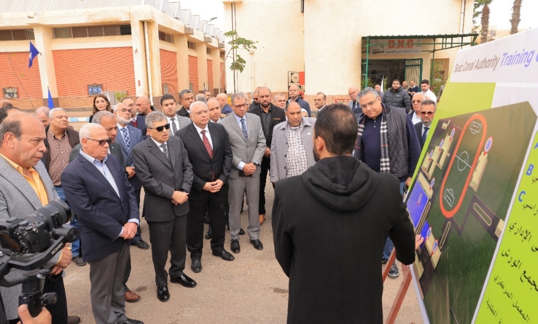 الغضبان وربيع وبصيلة تفقدوا مراكز التدريب الفني ببورسعيد 18 - جريدة المساء