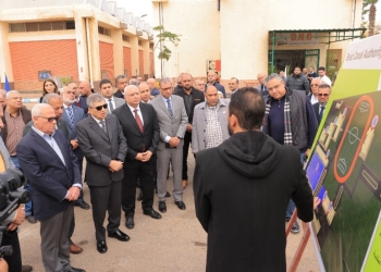 الغضبان وربيع وبصيلة تفقدوا مراكز التدريب الفني ببورسعيد 19 - جريدة المساء