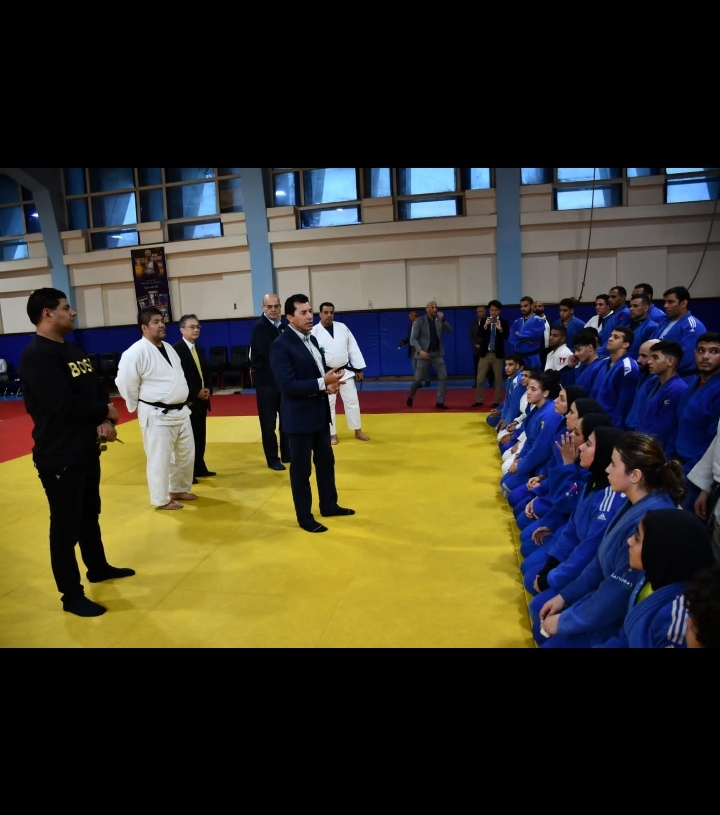 بعد تولي البطل الياباني هيروشي المهمة الفنية.. وزير الرياضة يشهد تدريب المنتخب المصري للجودو 20 - جريدة المساء بعد تولي البطل الياباني هيروشي المهمة الفنية.. وزير الرياضة يشهد تدريب المنتخب المصري للجودو 19 - جريدة المساء