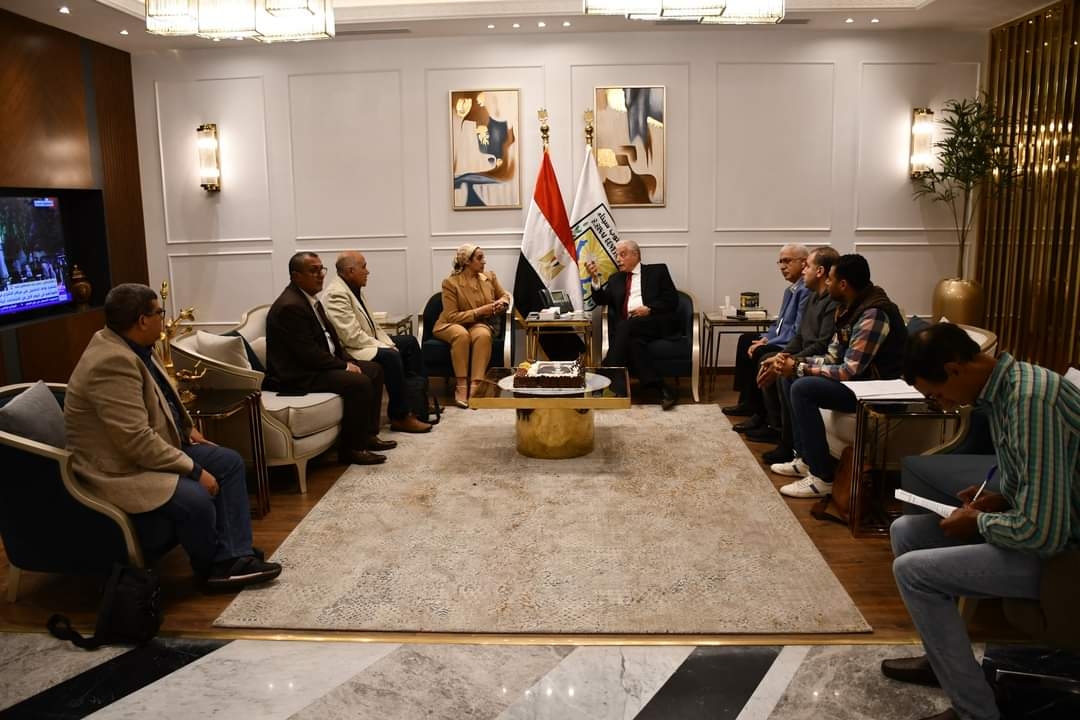 محافظ جنوب سيناء يستقبل رئيس جهاز تعمير سيناء لمناقشة المشروعات الجارية 19 - جريدة المساء