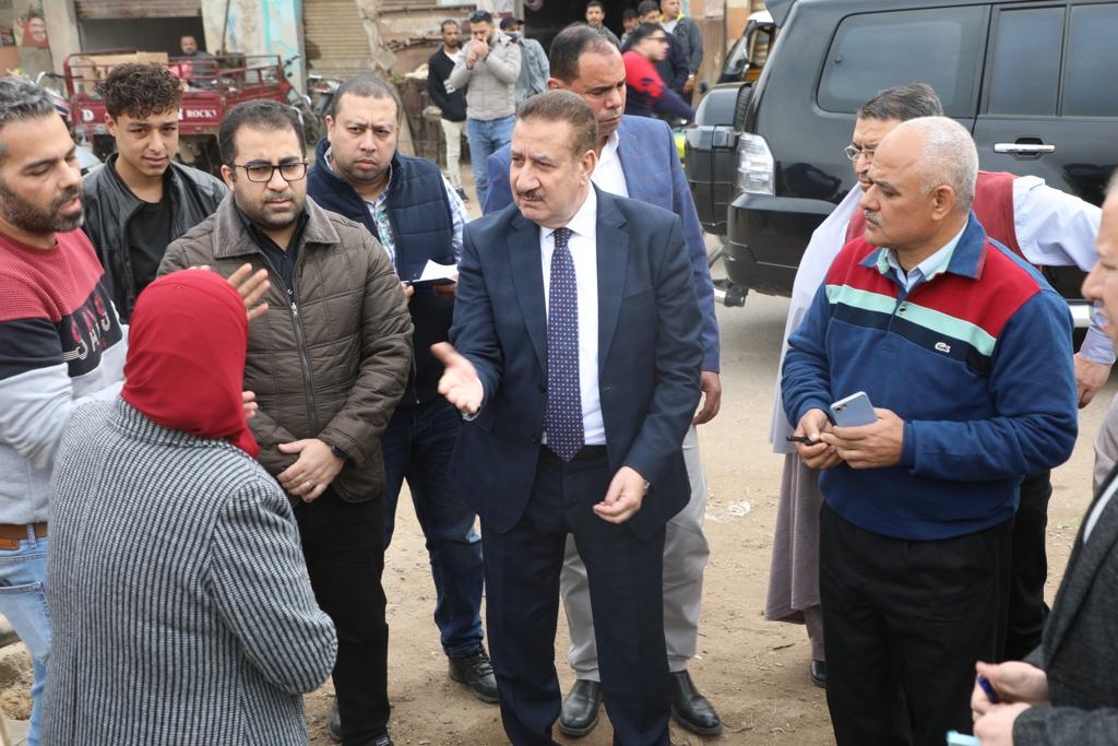 محافظ المنوفية يتفقد تطوير ممشى مليج الجديد و مربع الأحمدية بشبين الكوم 19 - جريدة المساء