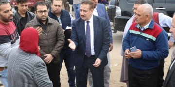 محافظ المنوفية يتفقد تطوير ممشى مليج الجديد و مربع الأحمدية بشبين الكوم 1 - جريدة المساء