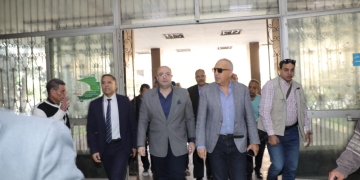  محافظ بني سويف يناقش مع وزير الموارد المائية والري عدداً  من الملفات الهامة في قطاع الري 1 - جريدة المساء