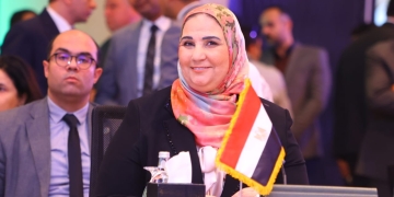 نيفين القباج وزيرة التضامن الاجتماعى