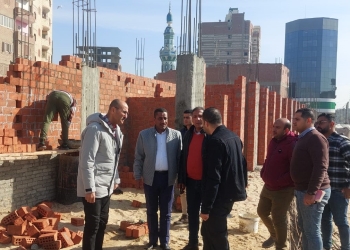السكرتير العام المساعد يتفقد  سير الأعمال والإنشاءات الجارى تنفيذها  بمشروع تطوير سوق الدهشوري بمدينة بني سويف 19 - جريدة المساء
