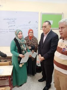 محافظ الشرقية يتفقد أعمال رصف طريق فاقوس أبو شلبي ويتابع إمتحانات الشهادة الإعدادية 25 - جريدة المساء