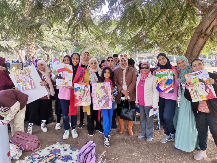 مولانا آزاد ينظم حفل توزيع الجوائز على الفائزين في مسابقة الرسم السنوية "لمحات من الهند" 19 - جريدة المساء