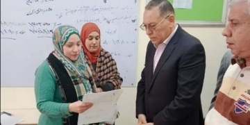محافظ الشرقية يتفقد أعمال رصف طريق فاقوس أبو شلبي ويتابع إمتحانات الشهادة الإعدادية 1 - جريدة المساء