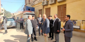 السكرتير العام المساعد لبني سويف  يتفقد  استعدادات الكنائس لاستقبال  احتفالات  عيد الميلاد المجيد للأخوة المسيحيين يناير 2024 1 - جريدة المساء