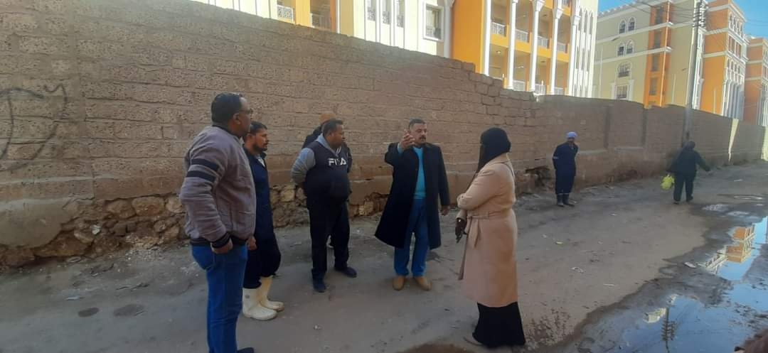 استرداد ٢٠٠فدان أملاك دولة بالظهير الصحراوي لمدينة المنيا واصلاح سد بخط الصرف الصحي بحي غرب المنيا 19 - جريدة المساء