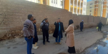 استرداد ٢٠٠فدان أملاك دولة بالظهير الصحراوي لمدينة المنيا واصلاح سد بخط الصرف الصحي بحي غرب المنيا 1 - جريدة المساء