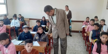 وكيل وزارة تعليم البحر الاحمر يتابع سير إمتحانات النقل بجميع المدارس 1 - جريدة المساء