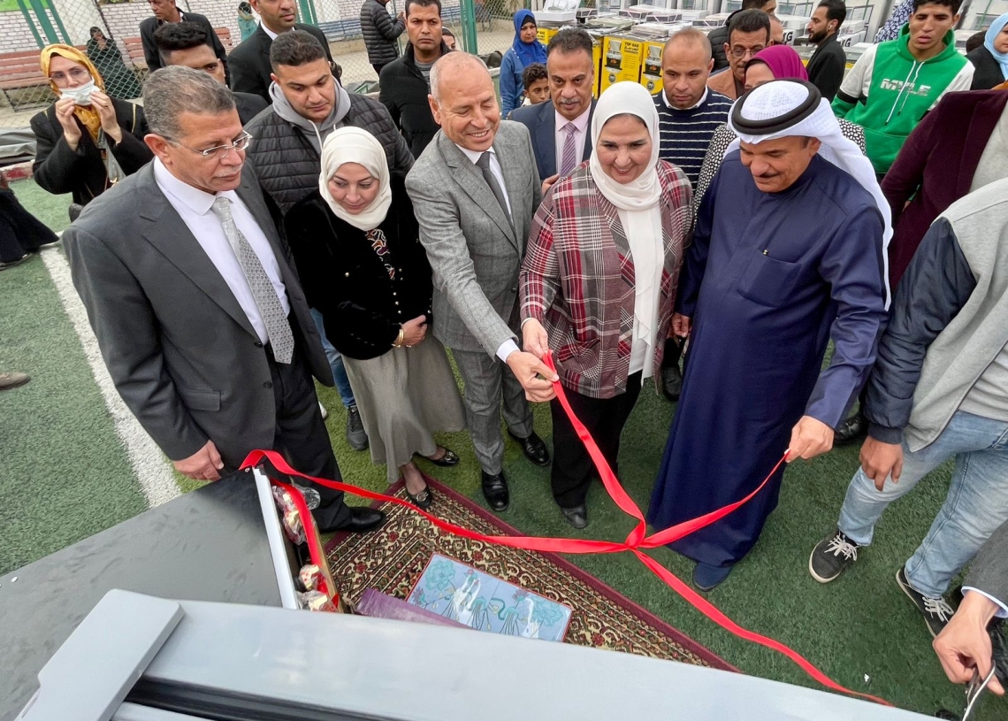 وزيرة التضامن تشهد احتفالية أفراحنا