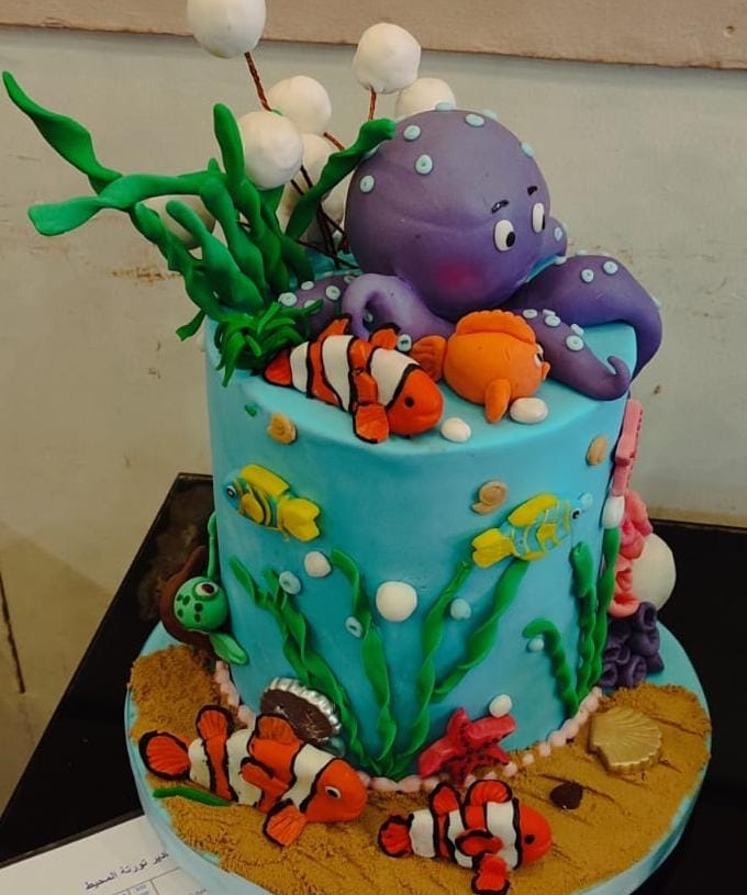 تورتة "المحيط" من ابداع الشيف شيماء عزت 20 - جريدة المساء تورتة "المحيط" من ابداع الشيف شيماء عزت 19 - جريدة المساء