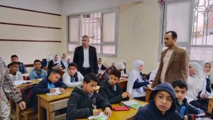 وكيل وزارة التربية والتعليم بدمياط : إثابة المنضبطين وإحالة المقصرين للتحقيق 35 - جريدة المساء