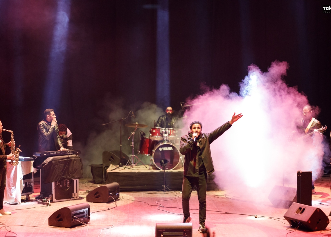 ميشيل مساك يشعل مسرح نهاد صليحة 15 - جريدة المساء