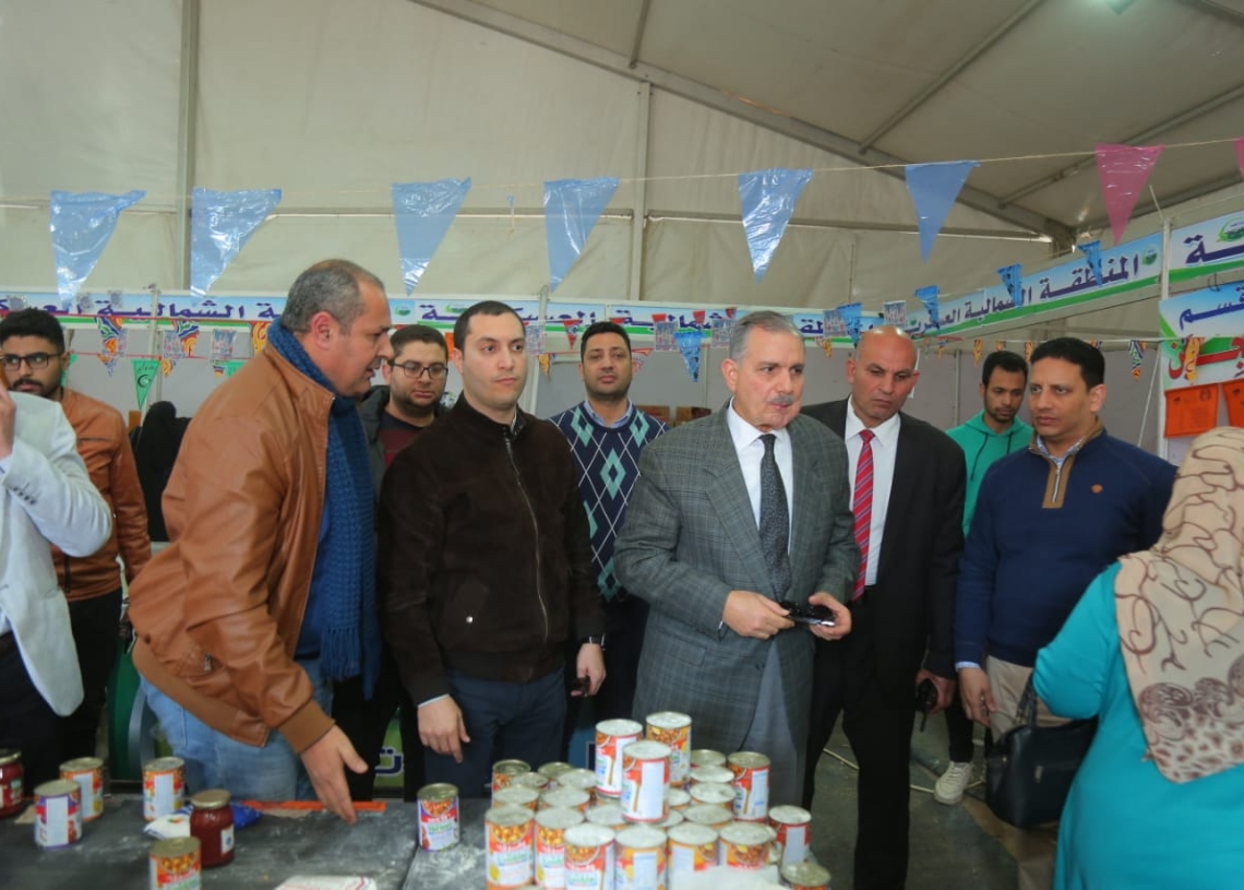 محافظ كفرالشيخ تفقد معرض" أهلًا رمضان " بعاصمة المحافظة 19 - جريدة المساء