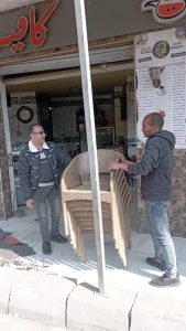 رفع 250 حالة إشغال للمحال والمقاهي بالعمرانية 21 - جريدة المساء