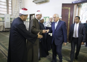 محافظ الجيزة يشهد احتفالية ذكري النصف من شعبان بمسجد المغفرة بالعجوزة 31 - جريدة المساء