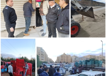 الجيزة تشن حملات دورية بحدائق الأهرام استجابة لسكانها 31 - جريدة المساء