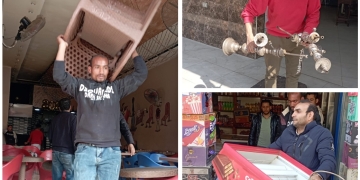 رفع 250 حالة إشغال للمحال والمقاهي بالعمرانية 1 - جريدة المساء