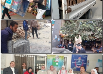 جهود حي العمرانية اليوم | تفتيش علي المستشفيات..رفع إشغالات..صيانة بالشوارع الرئيسية..ندوات بالمدارس والمساجد 29 - جريدة المساء