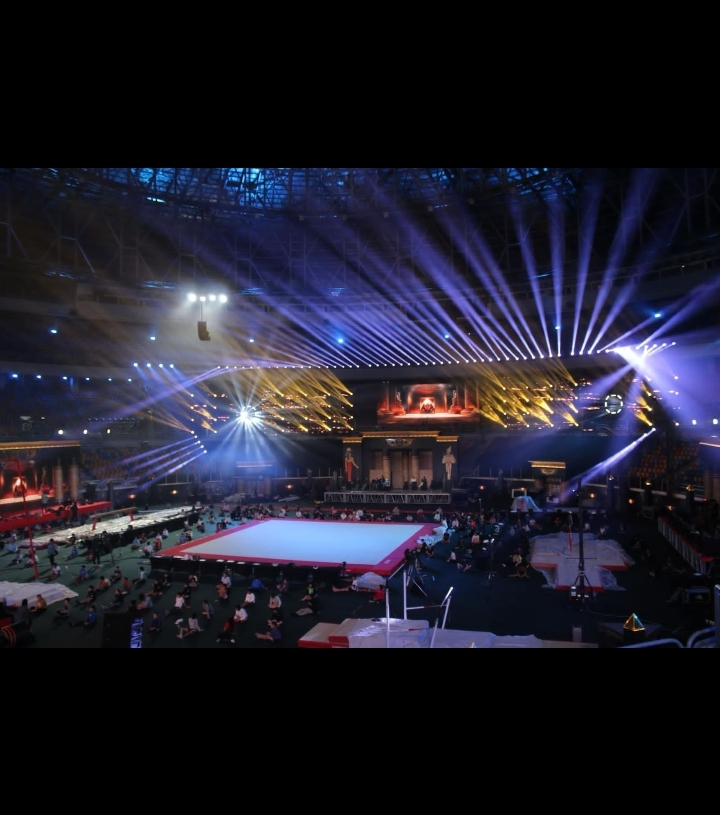 اليوم "البروفة" النهائية لحفل افتتاح بطولة كأس العالم للجمباز القاهرة 2024 17 - جريدة المساء