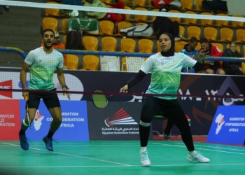 أدهم حاتم وضحى هاني يحصدان برونزية بطولة أوغندا الدولية للريشة الطائرة 31 - جريدة المساء