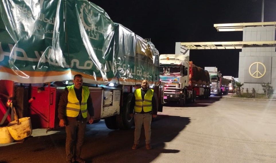 "صناع الخير": توالى دخول المساعدات الإغاثية للأشقاء فى غزة 18 - جريدة المساء دخول مساعدات التحالف الوطنى إلى قطاع غزة