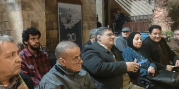 القضية الفلسطينية تفرض نفسها على أمسية" قطوف" في بيت السناري 2 - جريدة المساء القضية الفلسطينية تفرض نفسها على أمسية" قطوف" في بيت السناري 1 - جريدة المساء