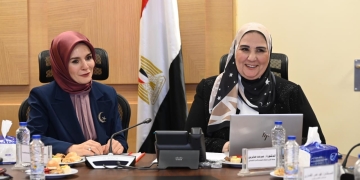 "القباج" تبحث تقديم الدعم للأطفال الفلسطينيين مع وزيرة الأسرة التركية 1 - جريدة المساء وزيرة التضامن تستقبل وزيرة الأسرة التركية