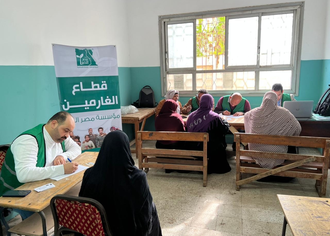 "مصر الخير": نستهدف فك كرب 5000 غارم وغارمة خلال العام الجارى 14 - جريدة المساء خلال تلقى طلبات الغاريمات