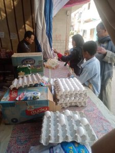 افتتاح شادر بيع السلع الاستهلاكية بقرية جراجوس .. في قوص 58 - جريدة المساء