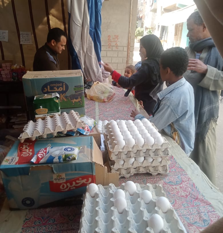 افتتاح شادر بيع السلع الاستهلاكية بقرية جراجوس .. في قوص 16 - جريدة المساء