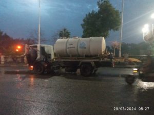 محافظ الجيزة يتابع جهود عمليات شفط الأمطار وانتشار المُعدات لتسهيل الحركة المرورية 35 - جريدة المساء