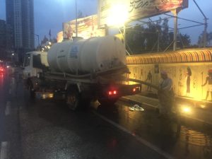 محافظ الجيزة يتابع جهود عمليات شفط الأمطار وانتشار المُعدات لتسهيل الحركة المرورية 23 - جريدة المساء