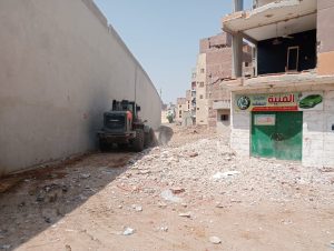 إزالة عقار مخالف علي الطريق الدائري بالجيزة 25 - جريدة المساء