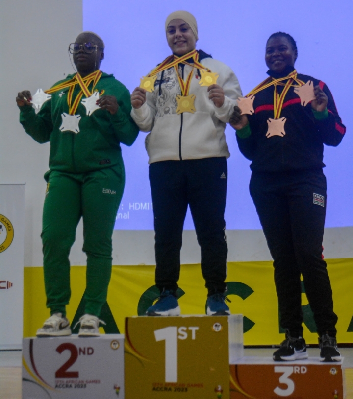 سارة سمير تتألق بدورة الألعاب الأفريقية وتحصد 3 ذهبيات في رفع الأثقال 18 - جريدة المساء سارة سمير تتألق بدورة الألعاب الأفريقية وتحصد 3 ذهبيات في رفع الأثقال 17 - جريدة المساء