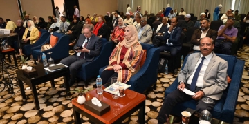 وزيرة التضامن خلال الفعالية