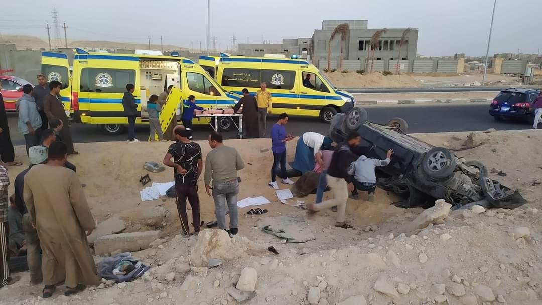 فى حادث انقلاب سيارة المنيا..مصرع زوجة وإصابة زوجها وأبنائها 19 - جريدة المساء