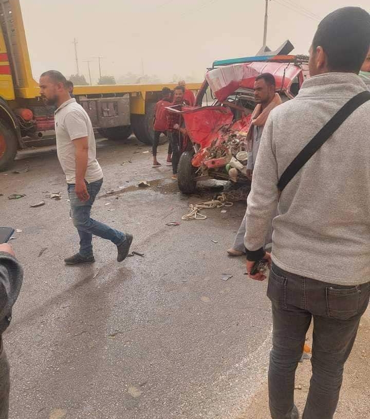 إصابة 3 أشخاص فى حادث سير بالمنيا 19 - جريدة المساء