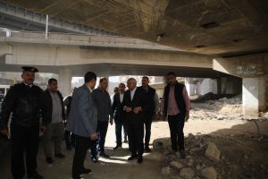 محافظ الجيزة يتفقد أعمال تطوير البر الشرقي والغربي لترعة المريوطية 24 - جريدة المساء