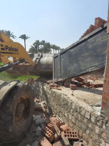 محافظة الجيزة تنجح في منع 52 مخالفة بناء علي الأراضي الزراعية فى المهد 24 - جريدة المساء