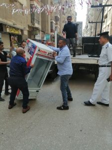 إزالة أعمال تشطيبات منشآت سياحية غير مرخصة خلال حملات مكبرة بالقطاع الشمالي بالهرم 35 - جريدة المساء