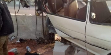 إصابة 15 شخصًا في حادث انقلاب سيارة ميكروباص بصحراوي الإسكندرية 1 - جريدة المساء