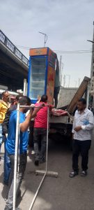 محافظة الجيزة تزيل تعديات علي الطريق العام وبروز لمحال تجارية وأكشاك بشوارع ربيع الجيزي والمحطة والأهرام وميدان الجيزة 51 - جريدة المساء