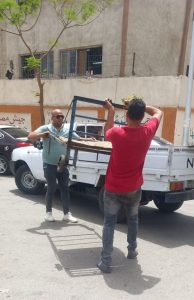 محافظة الجيزة تزيل تعديات علي الطريق العام وبروز لمحال تجارية وأكشاك بشوارع ربيع الجيزي والمحطة والأهرام وميدان الجيزة 37 - جريدة المساء